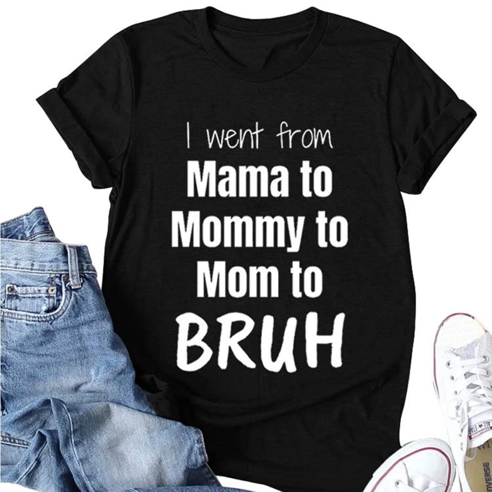 Black Graphic Women's Top